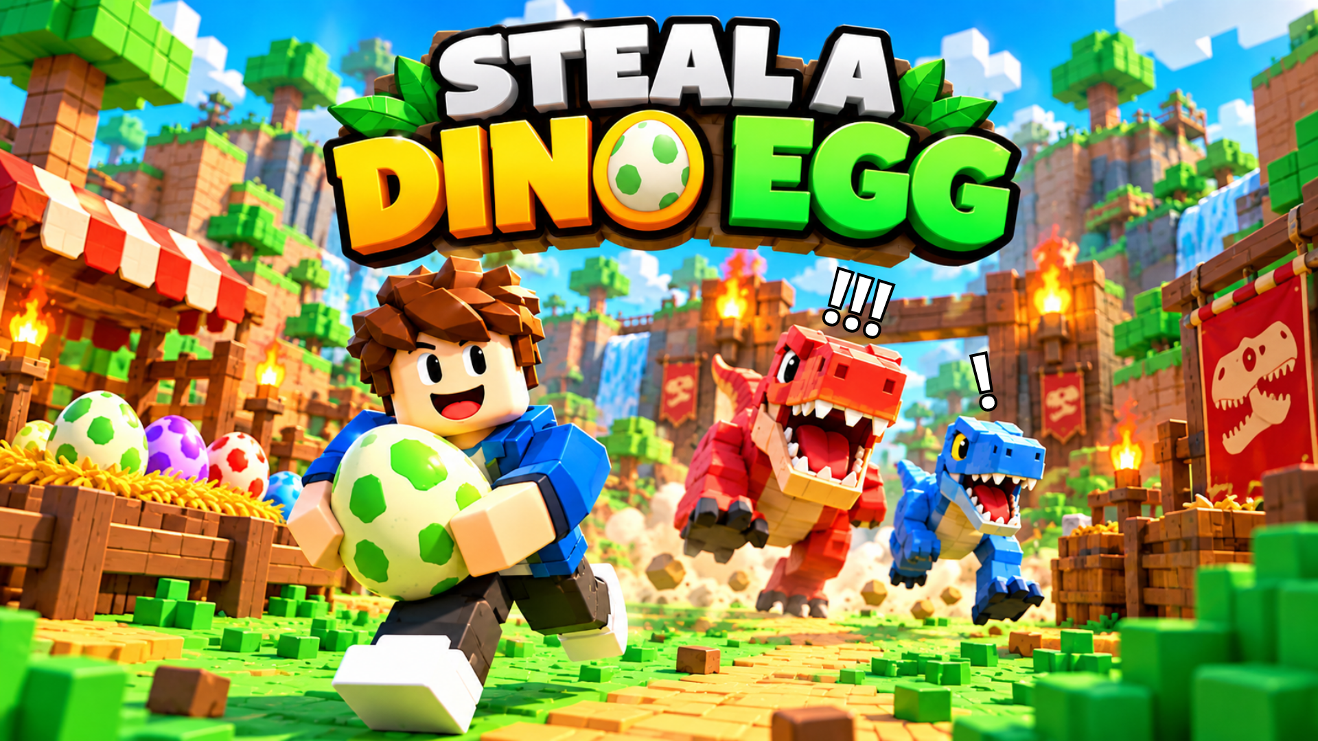 Steal a Dino Egg cover art