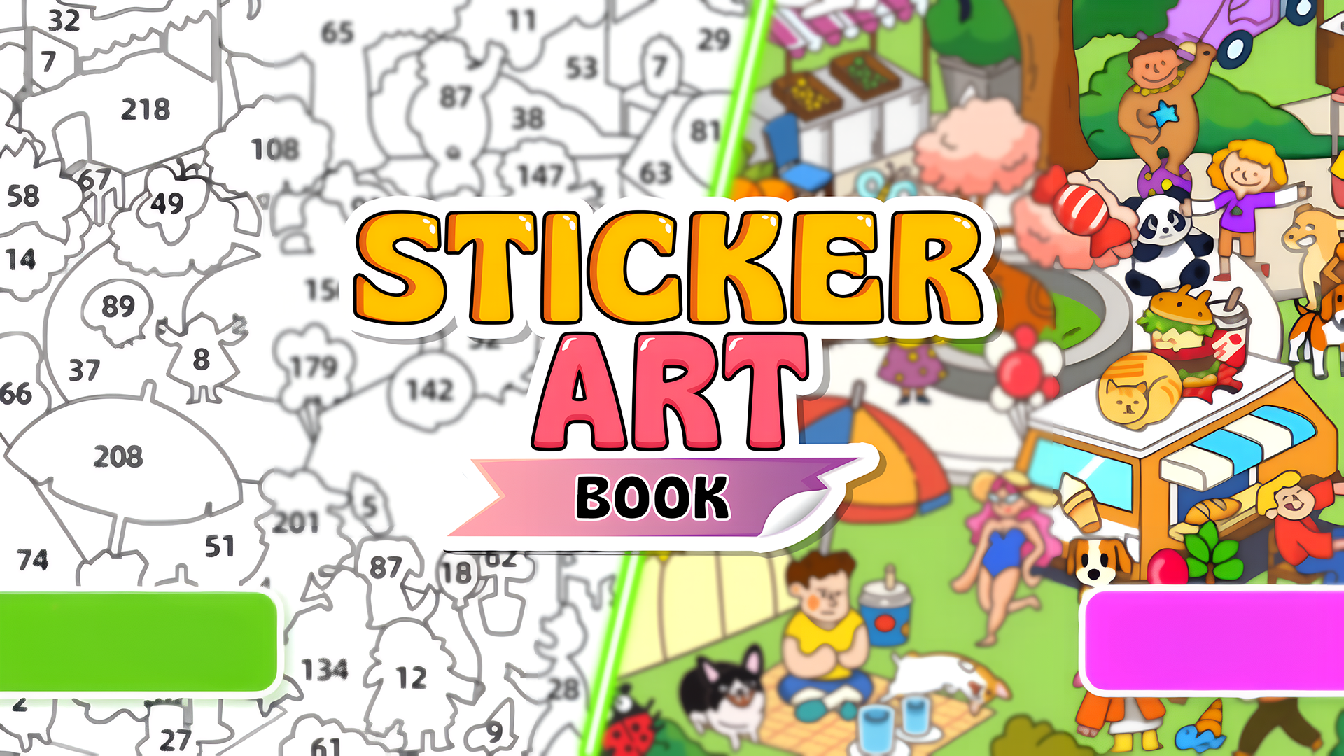 Sticker Art Book Puzzle game thumbnail