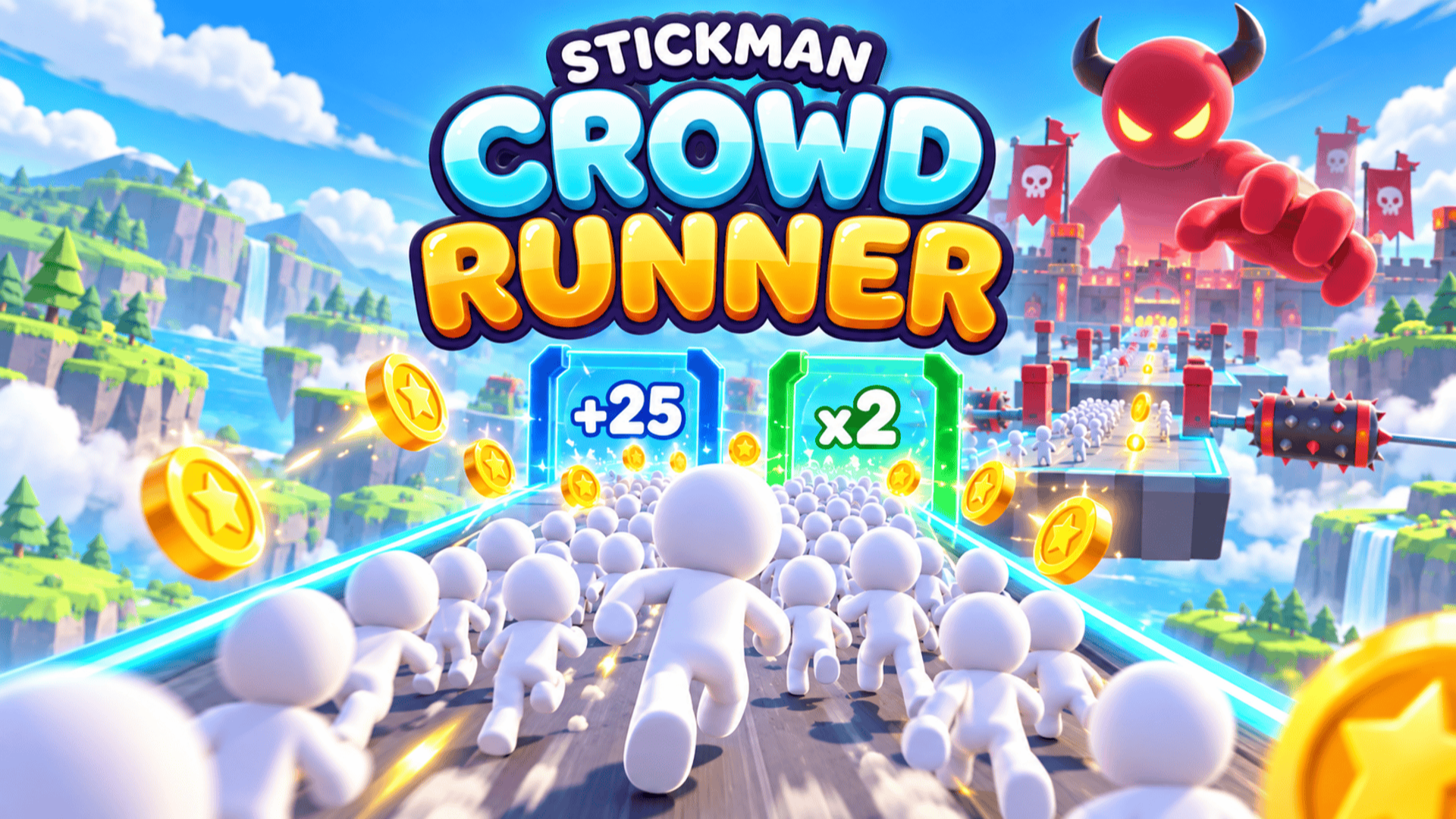 Stickman Crowd Runner 3D cover art