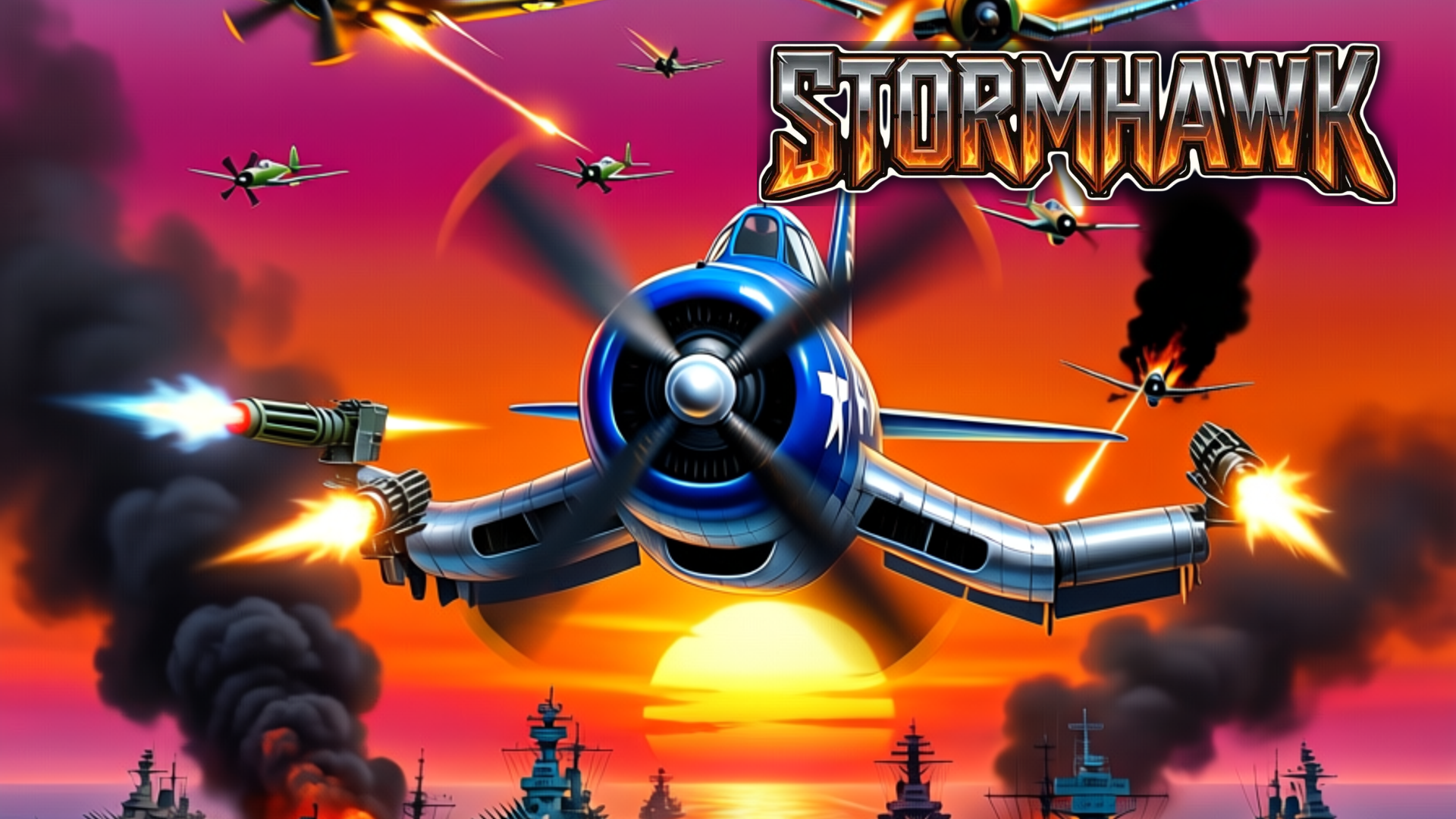 Arte da capa de STORMHAWK