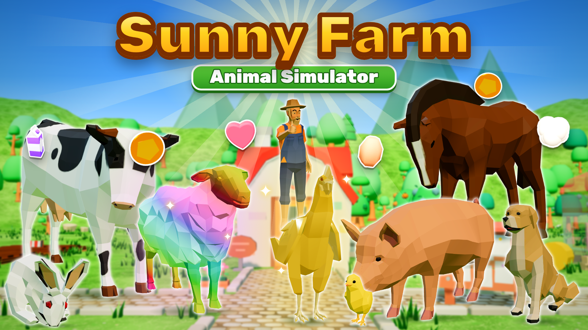 Sunny Farm: Animal Simulator cover art