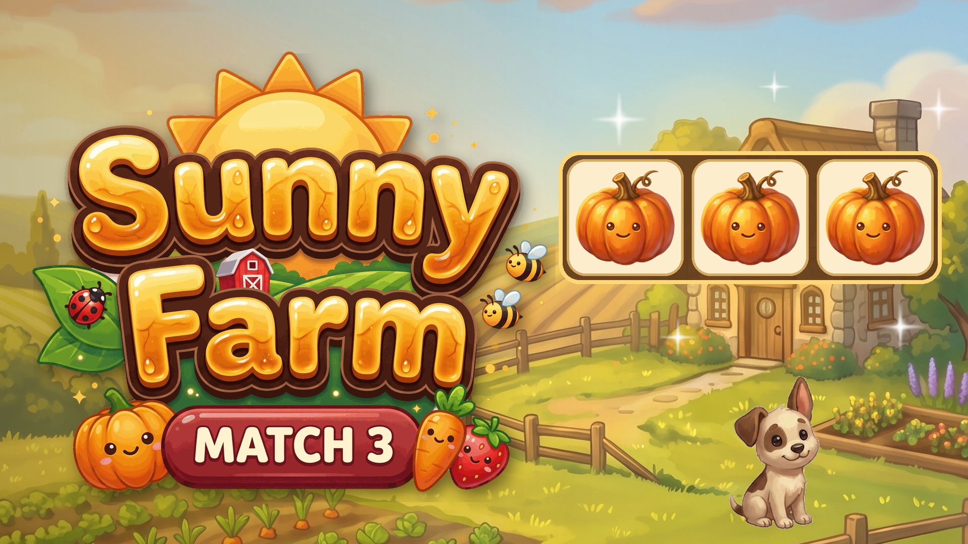 Sunny Farm: Match 3