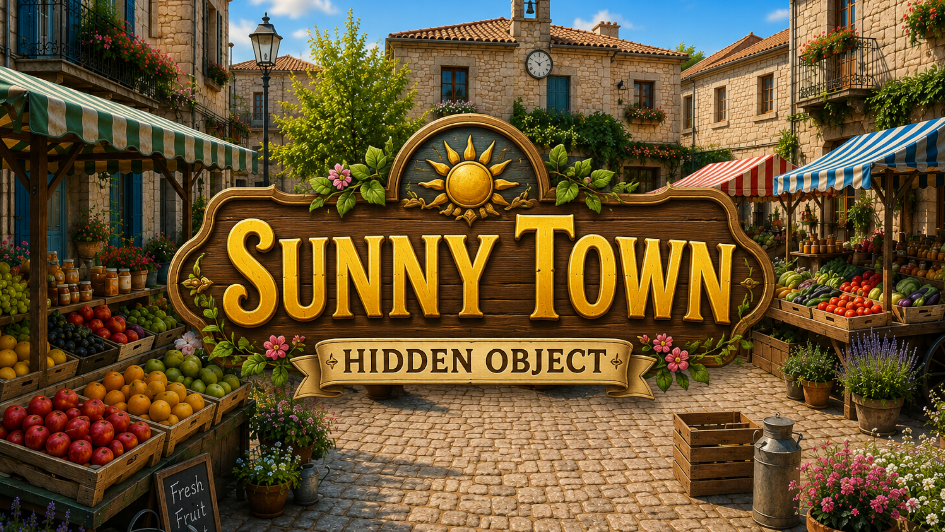 Sunny Town – Hidden Object