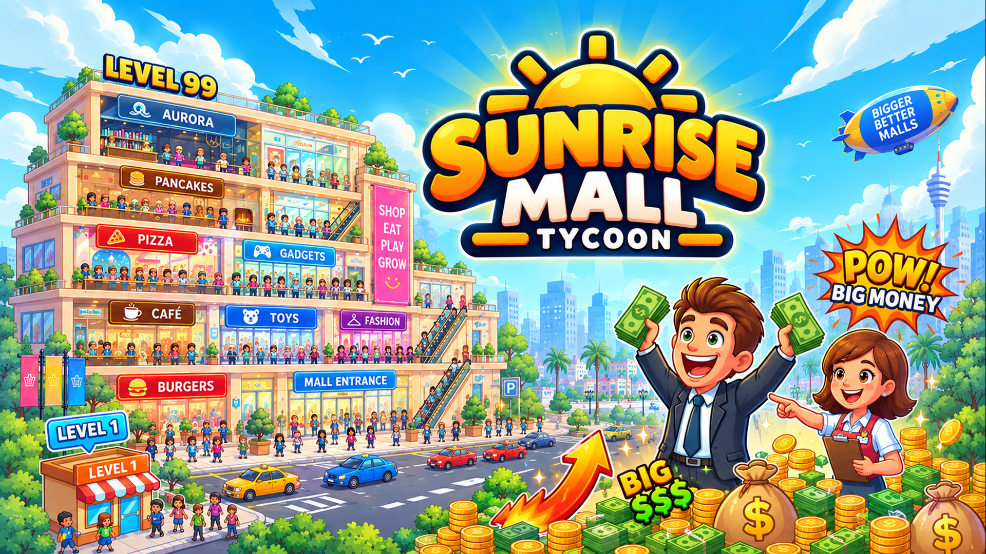 Sunrise Mall Tycoon game thumbnail