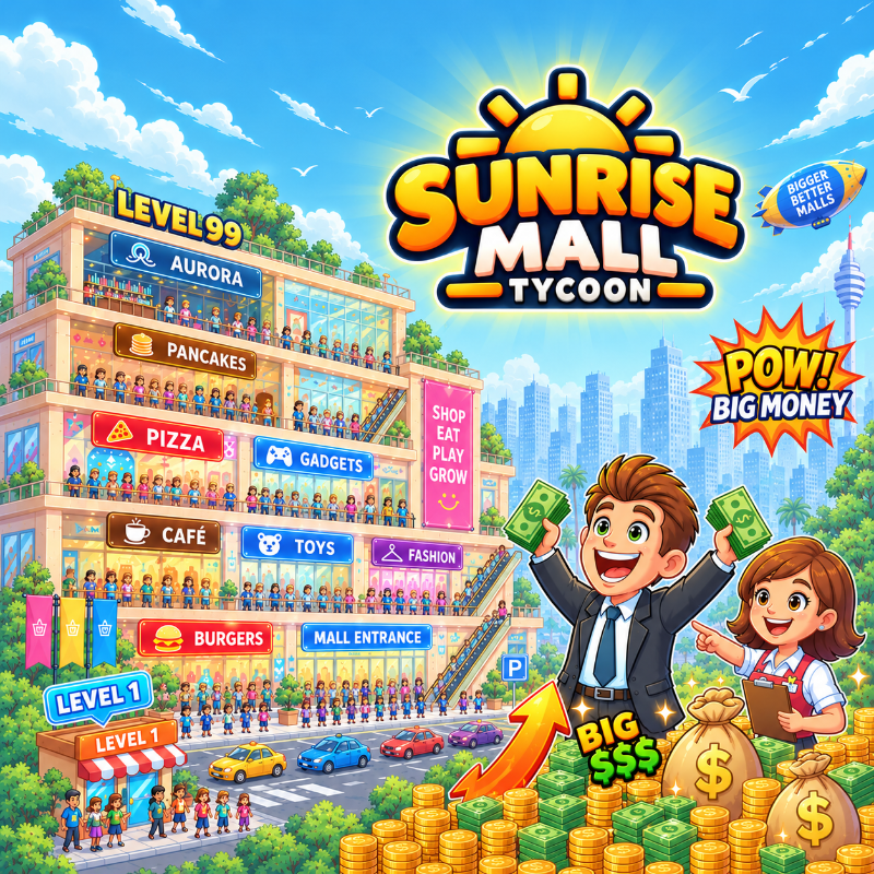 Sunrise Mall Tycoon game thumbnail