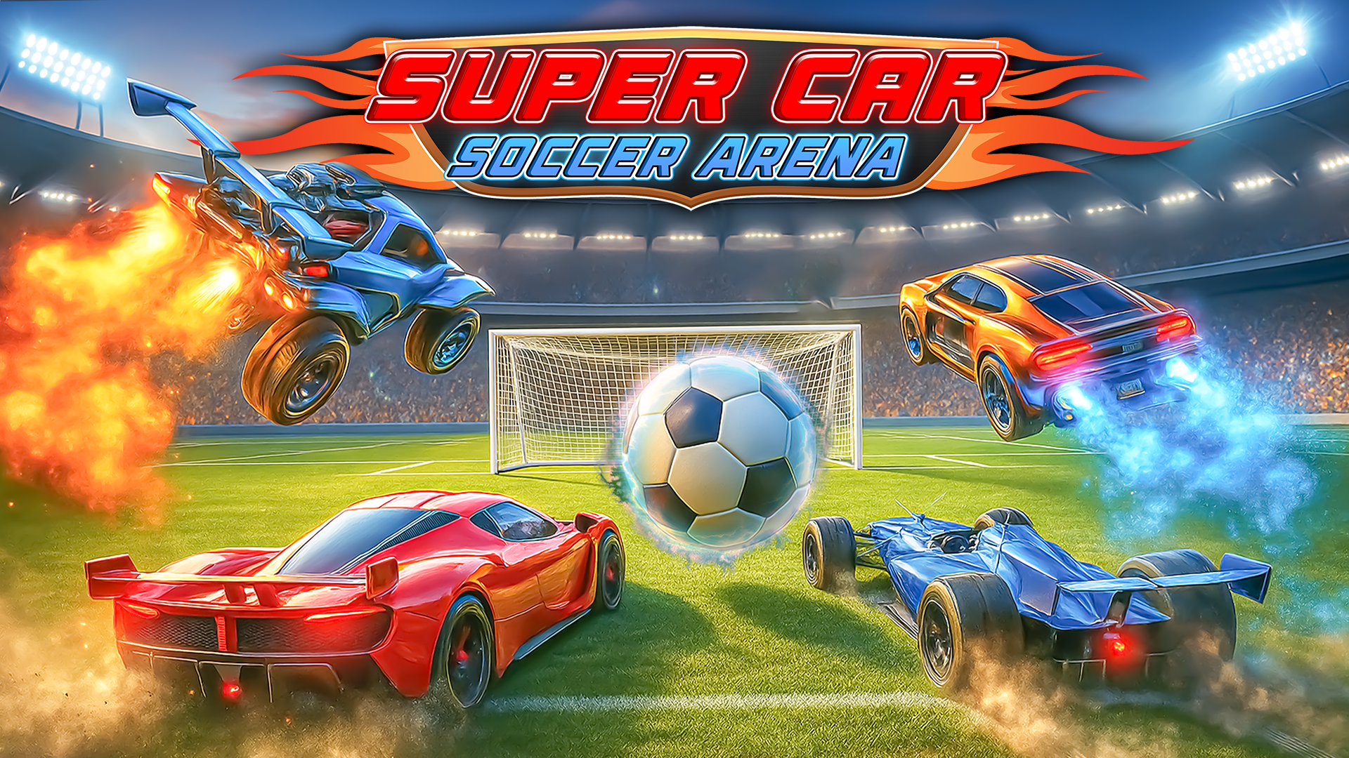 Super Car Soccer Arena cover art