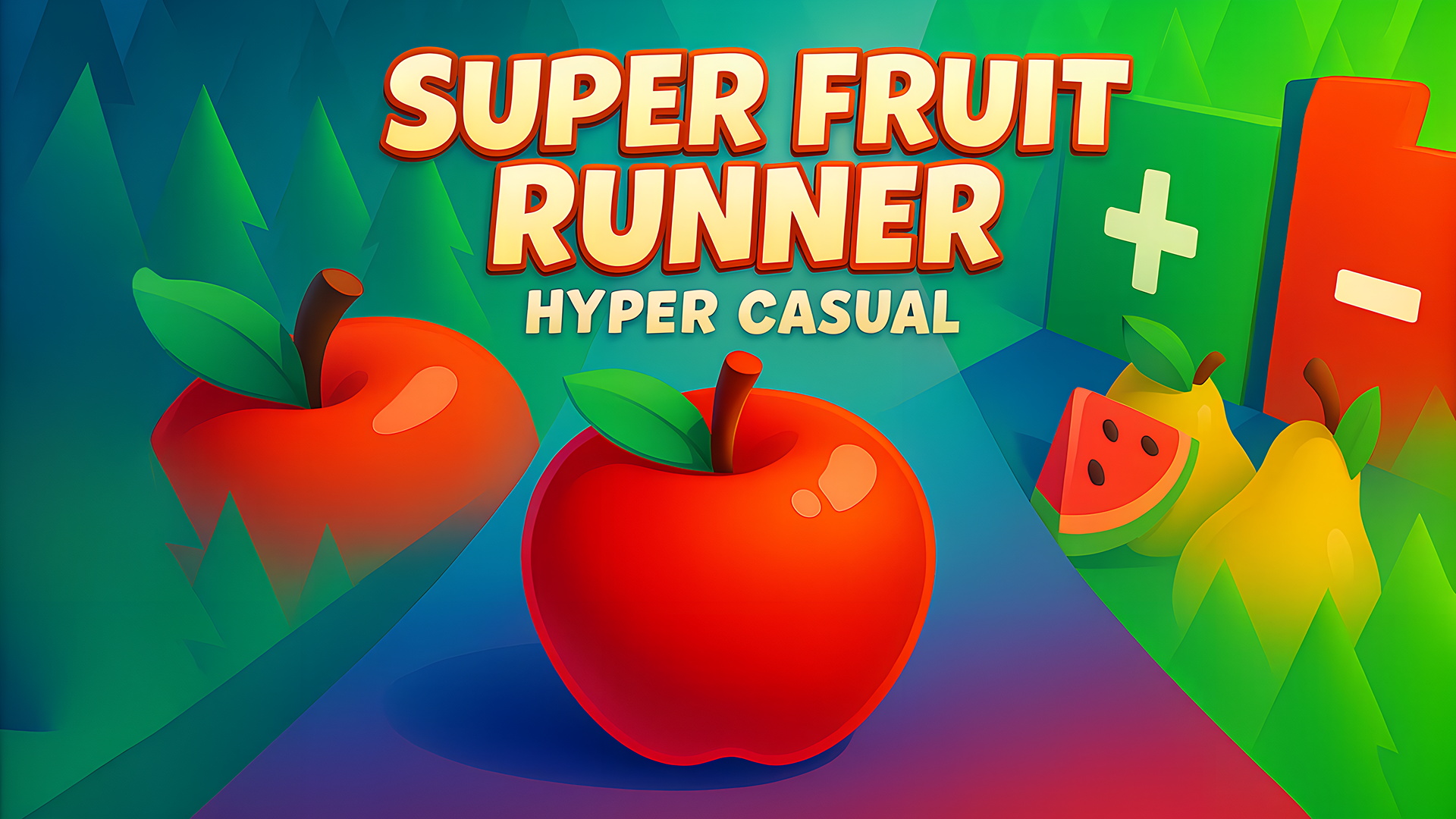 Super Fruit Runner - Hyper Casual cover art