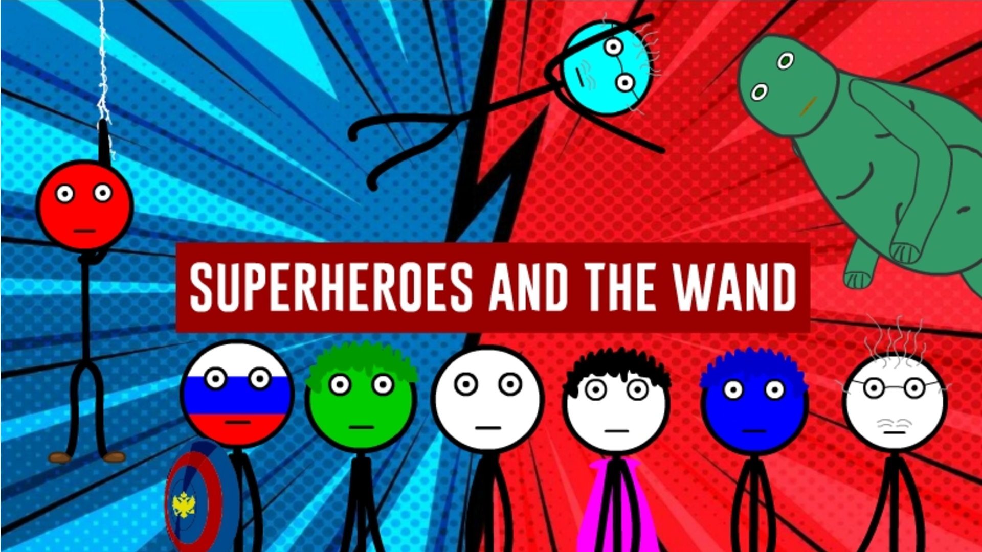 Superheroes and the Wand cover art
