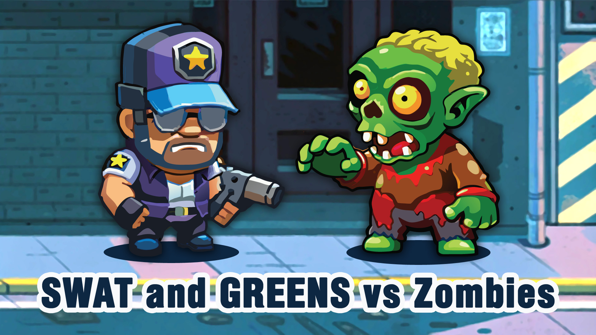 Imagen de portada de SWAT and GREENS vs Zombies