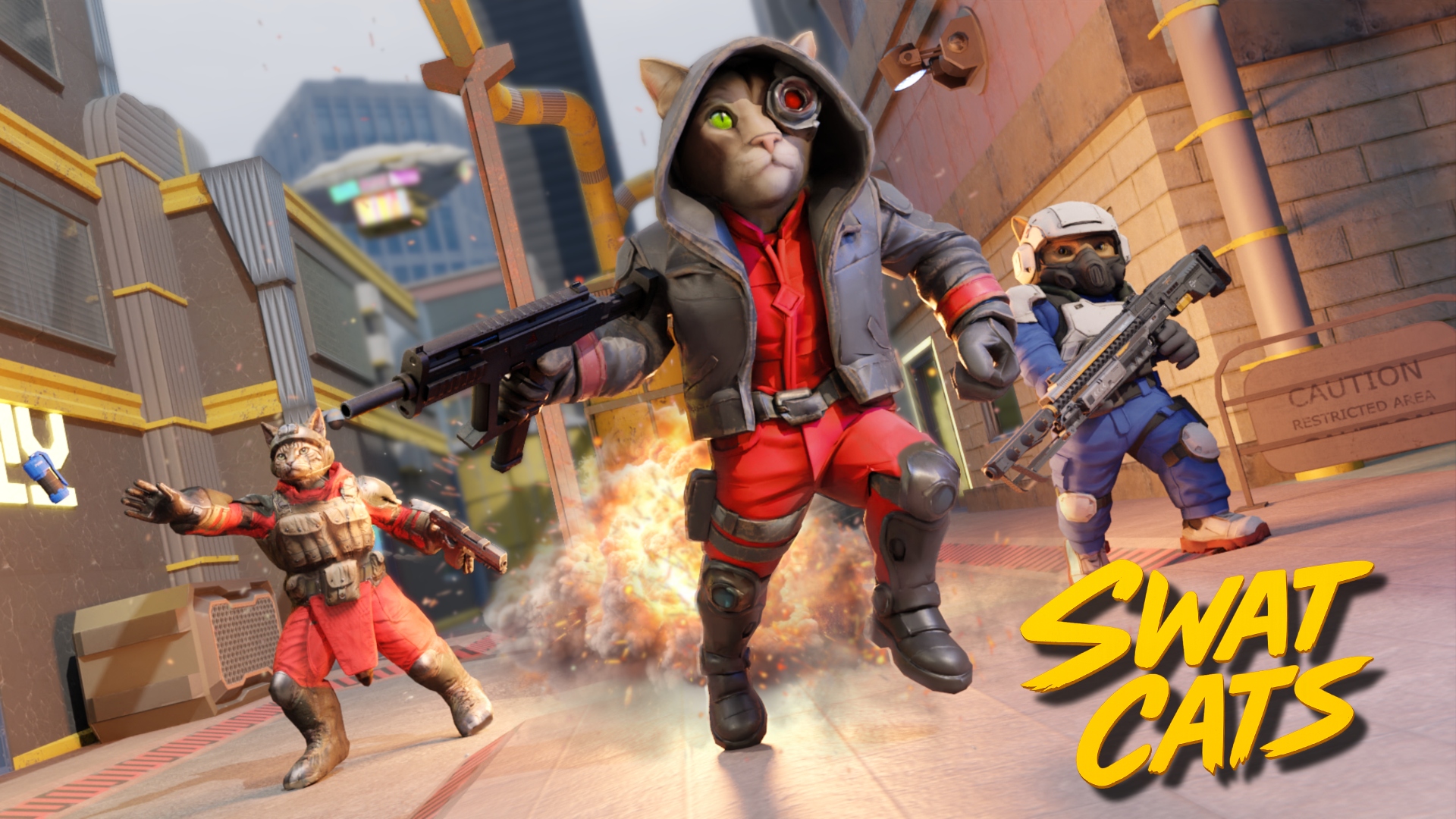 SWAT Cats kapak resmi