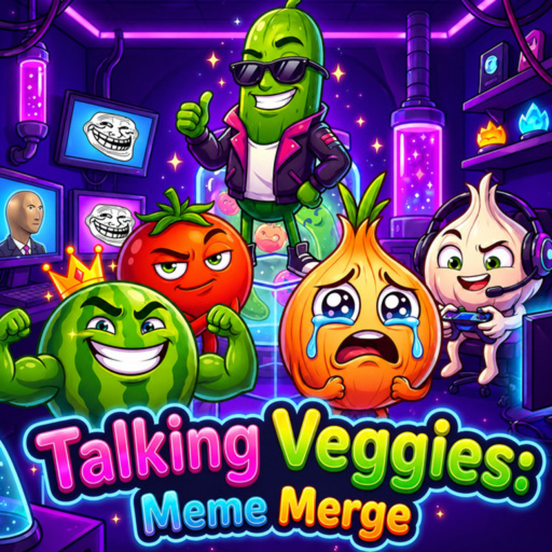Talking Veggies: Meme Merge