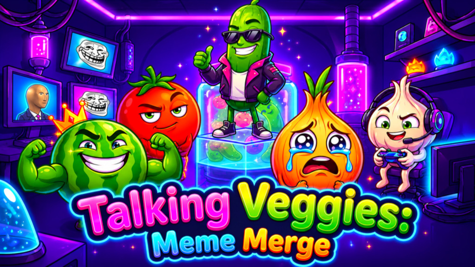 Talking Veggies: Meme Merge
