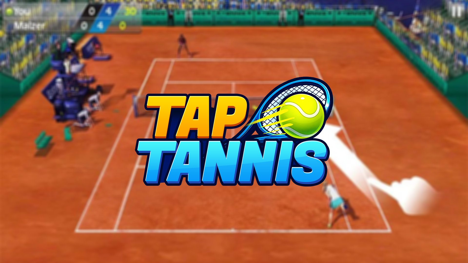 Arte da capa de Tap Tennis
