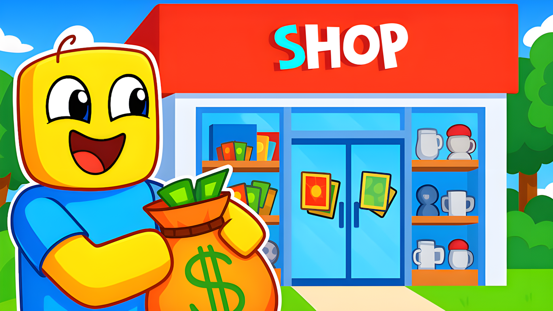 TCG Shop: Maps, Toys and Comics game artwork