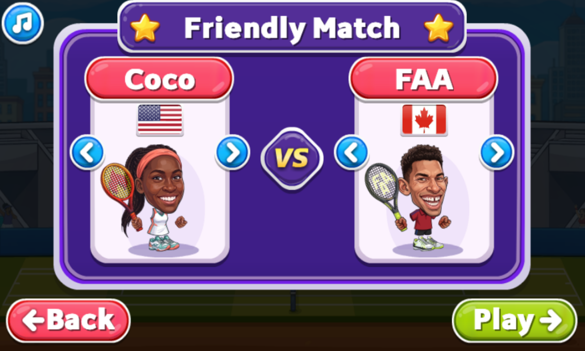 Tennis Masters screenshot 1