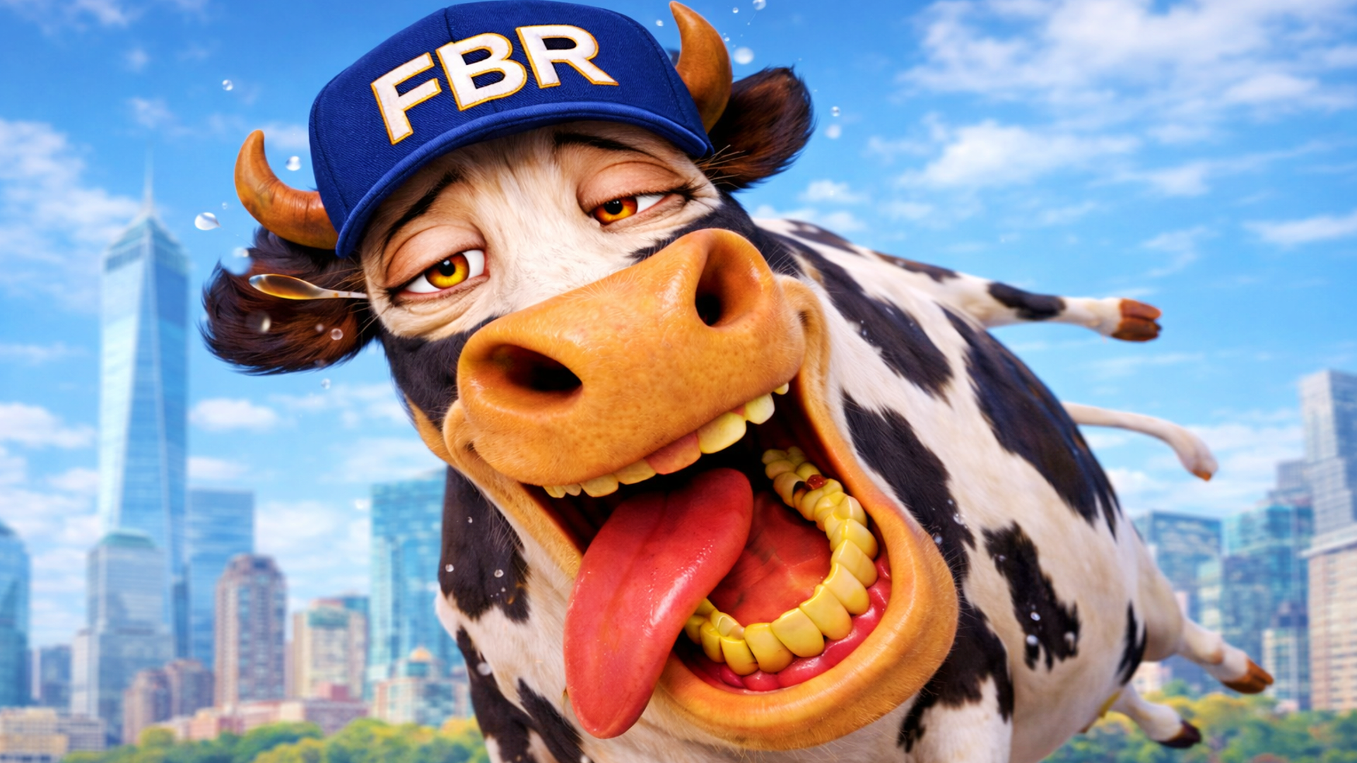 Arte da capa de The cow of the apocalypse