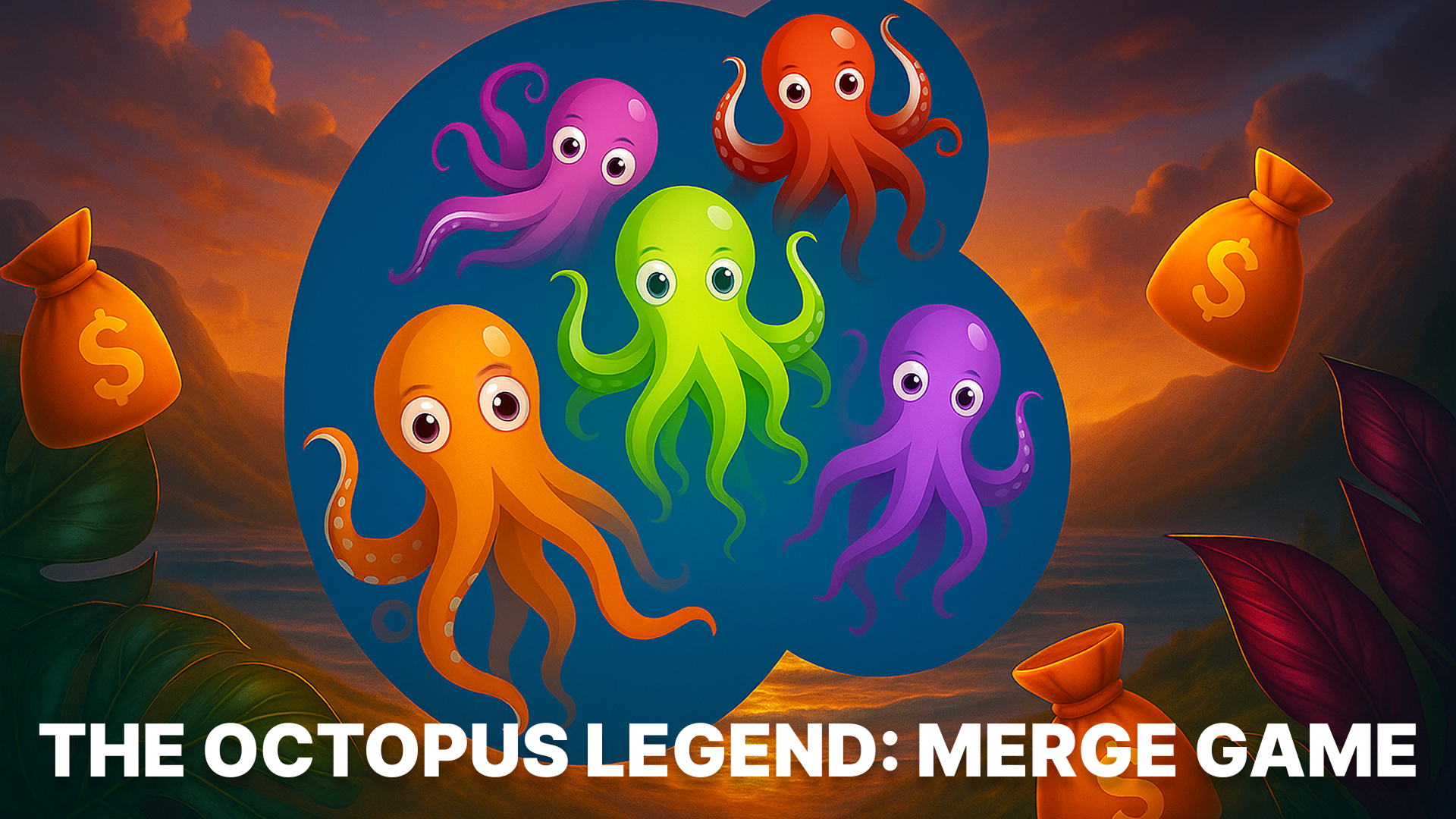 Imagen de portada de The Octopus Legend: Merge Game