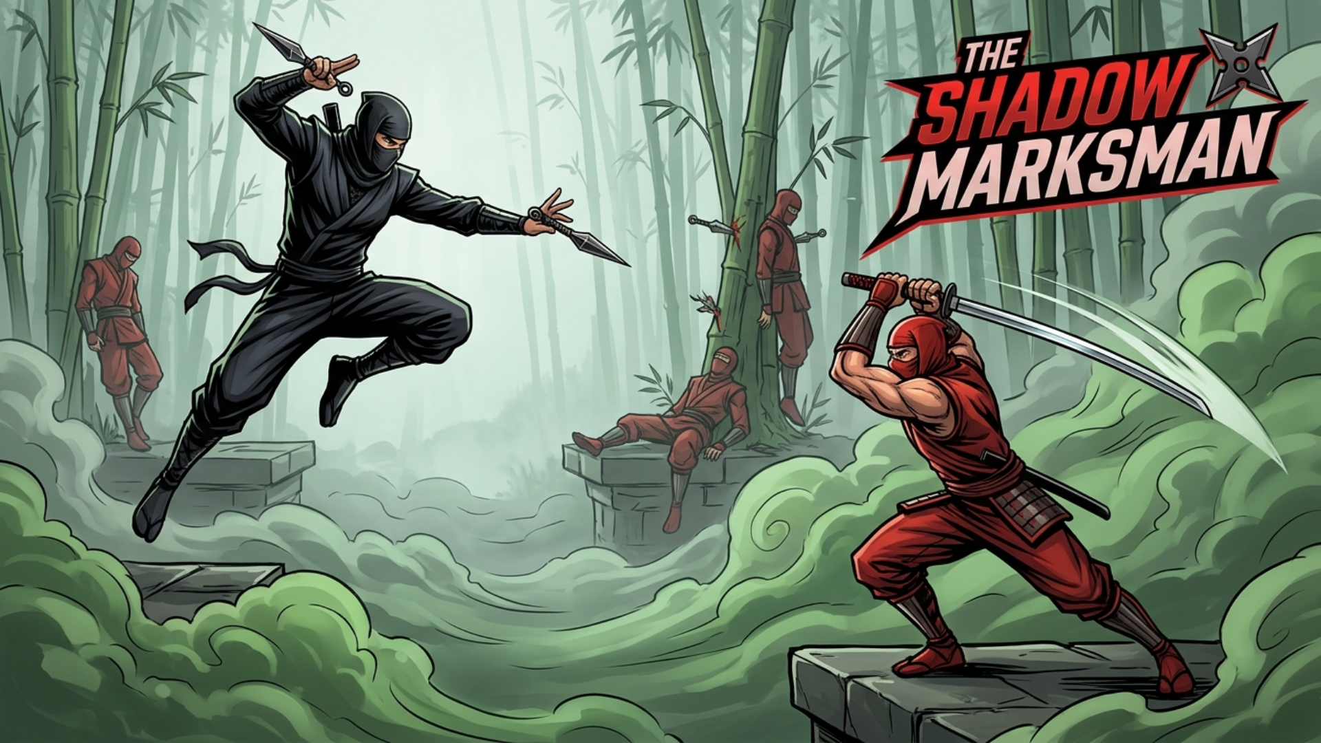 The Shadow Marksman: Master of Kunai Coverbild