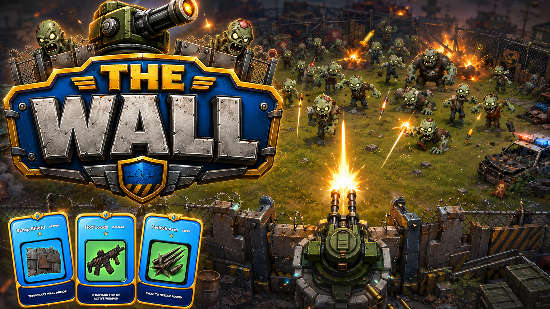 The Wall: Zombie Shooter kapak resmi