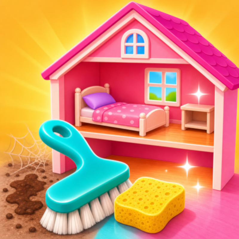 Tidy Up the Dollhouse