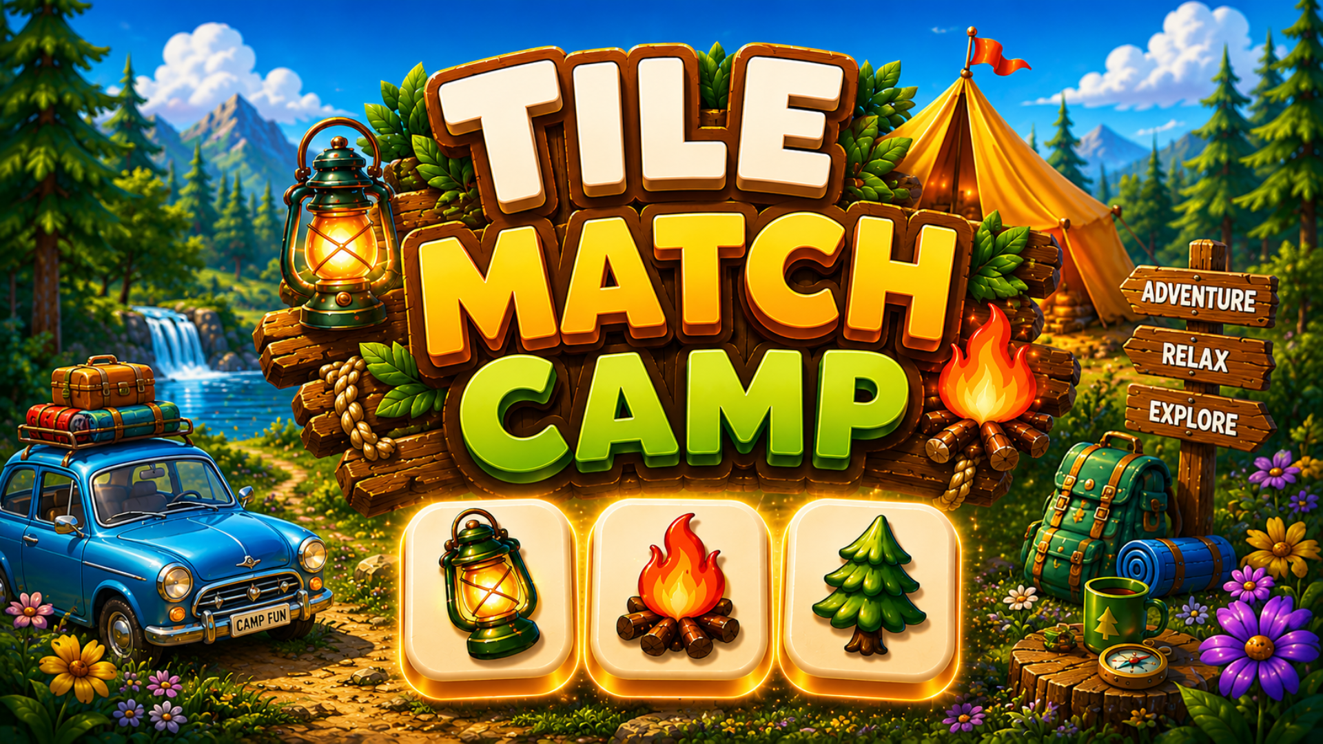 Tile Match Camp