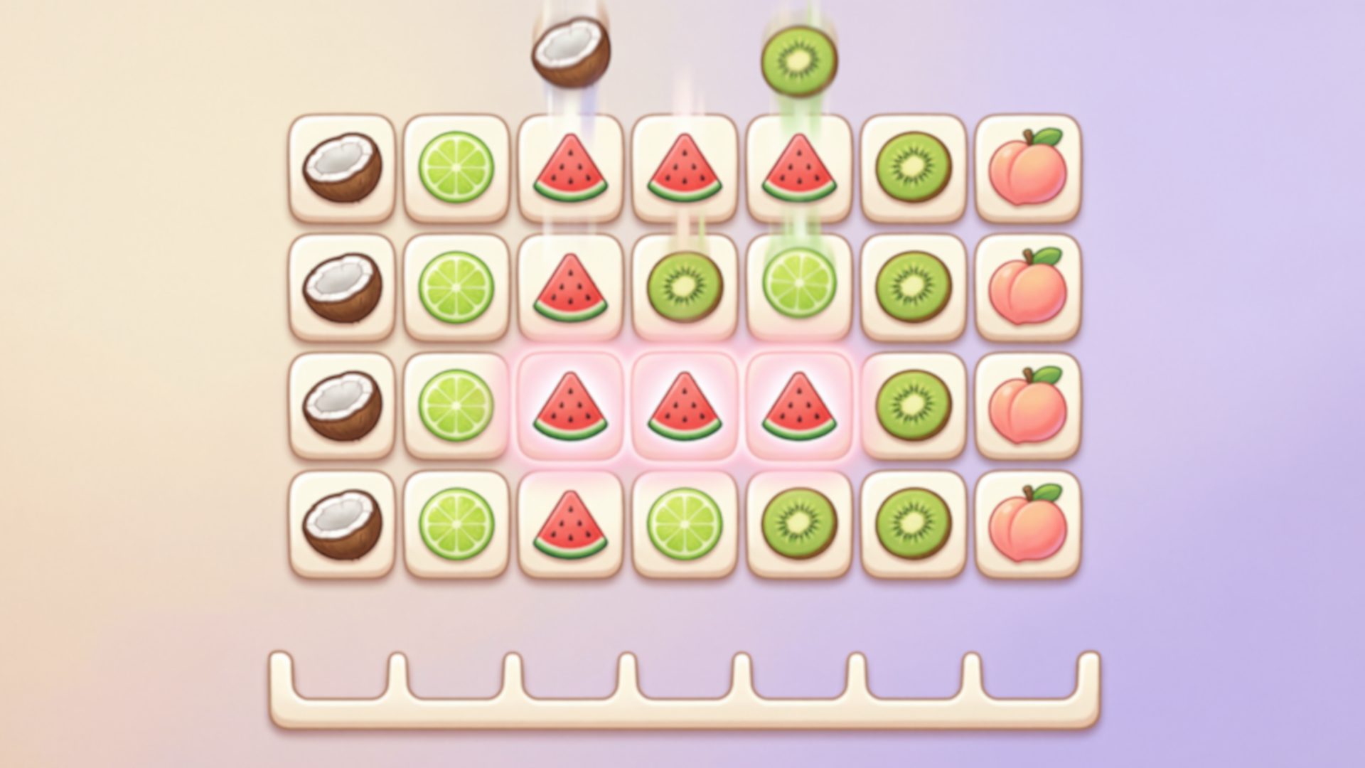 Tiles: Collect 3 fruits cover art
