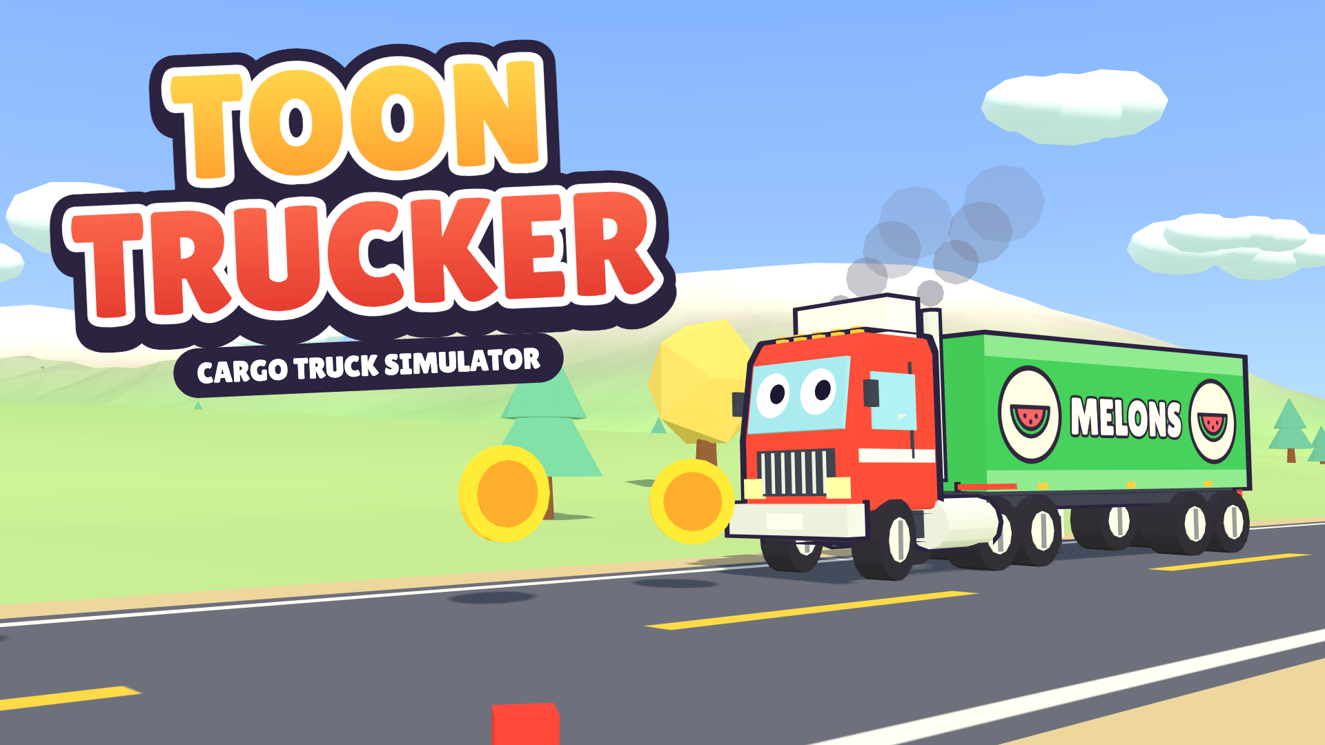 Toon Trucker: Cargo Truck Simulator