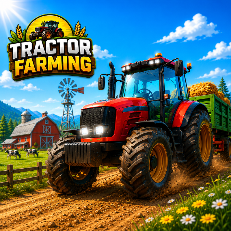 Tractor Farming Farmer Life Game