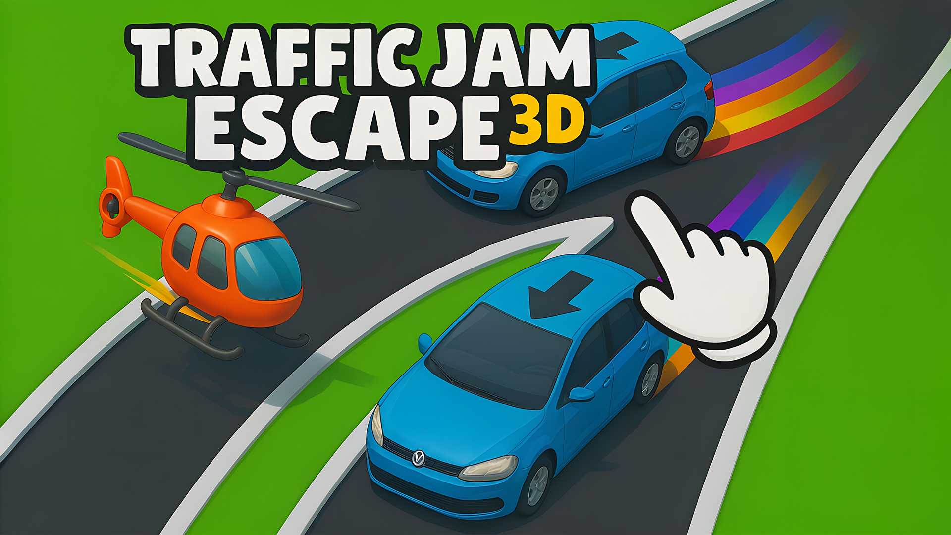 TRAFFIC JAM ESCAPE 3D cover art