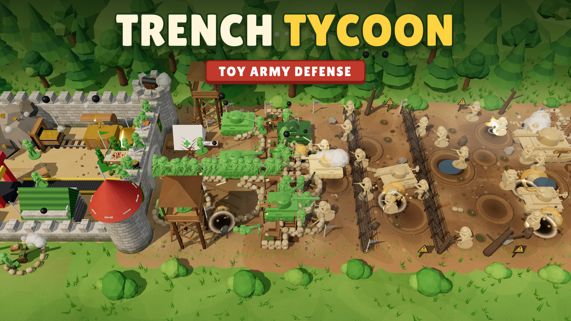 Trench Tycoon: Toy Army Defense cover art