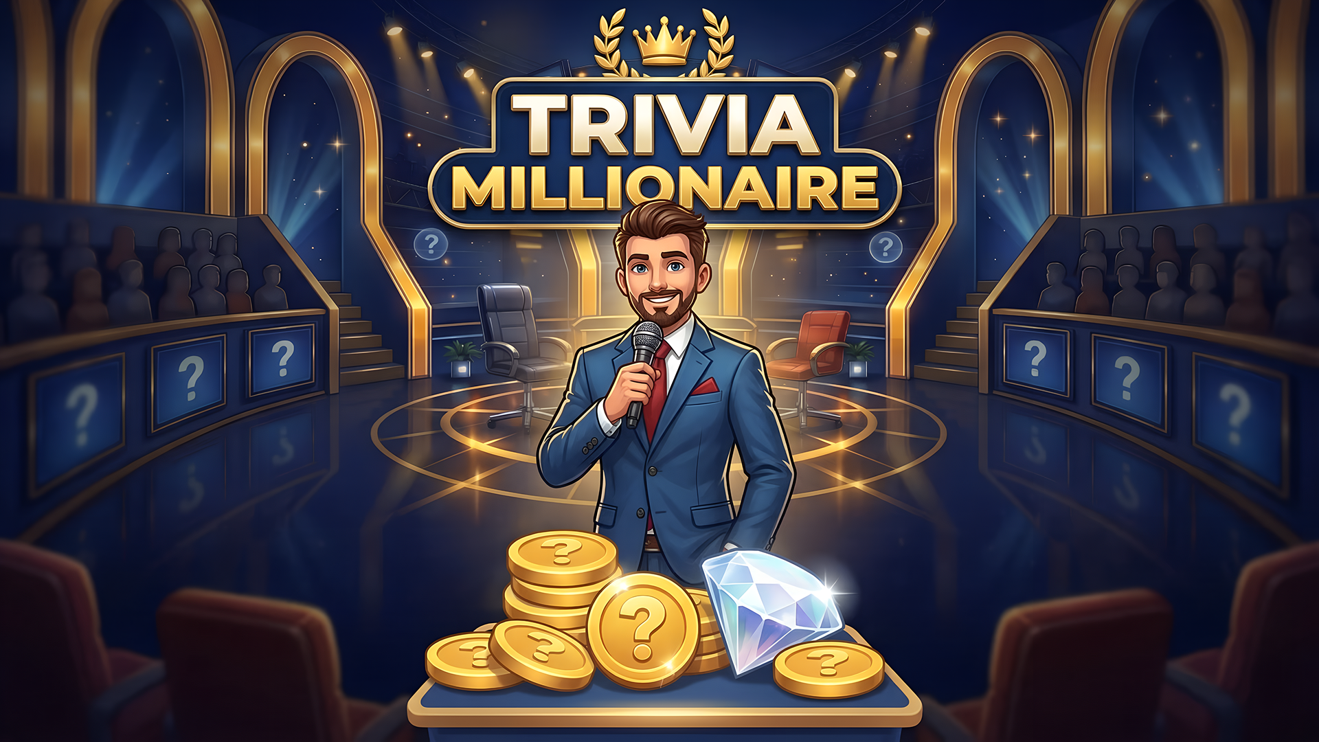 Arte da capa de Trivia Millionaire