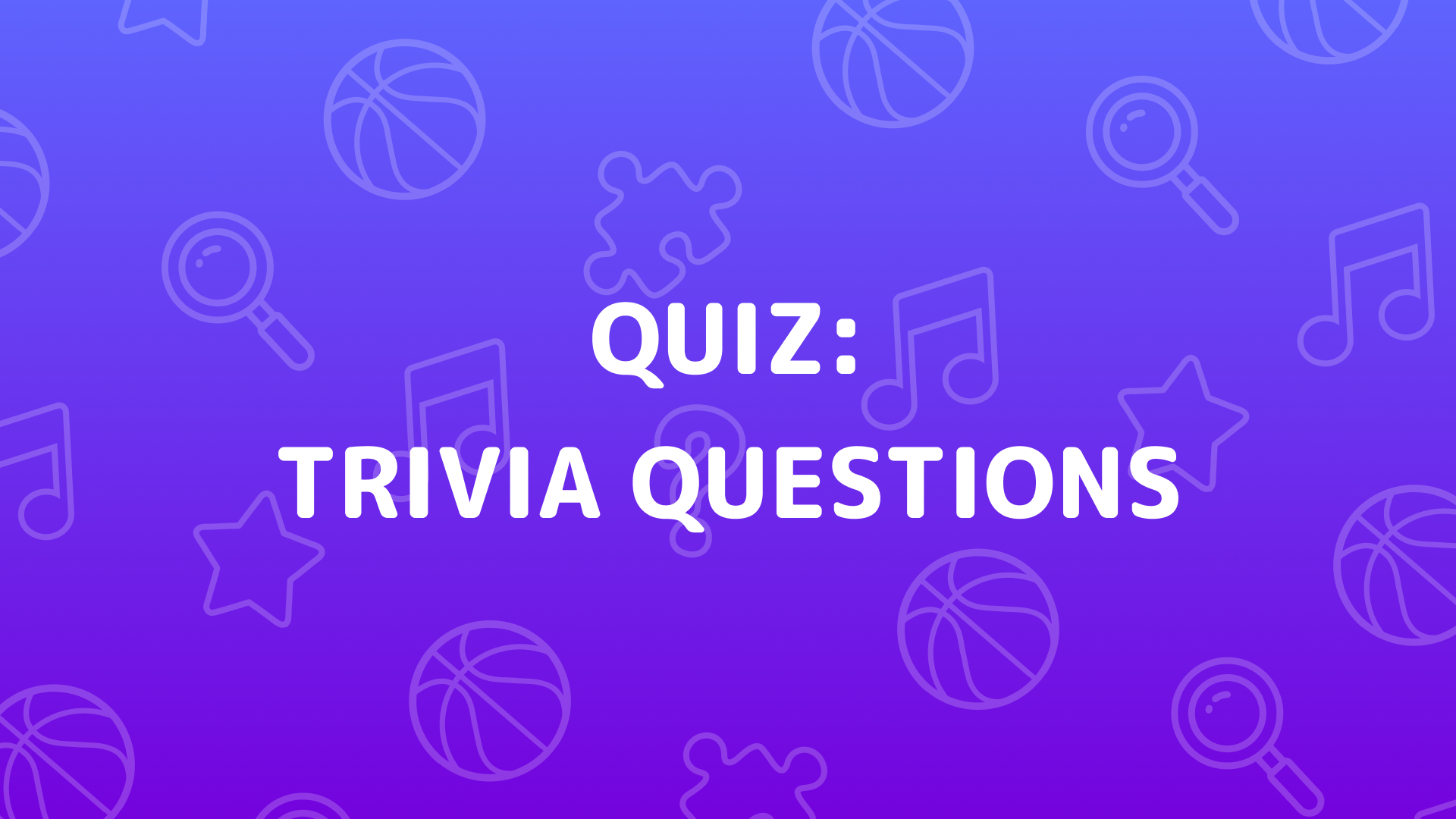 Copertina di Trivia Questions Quiz