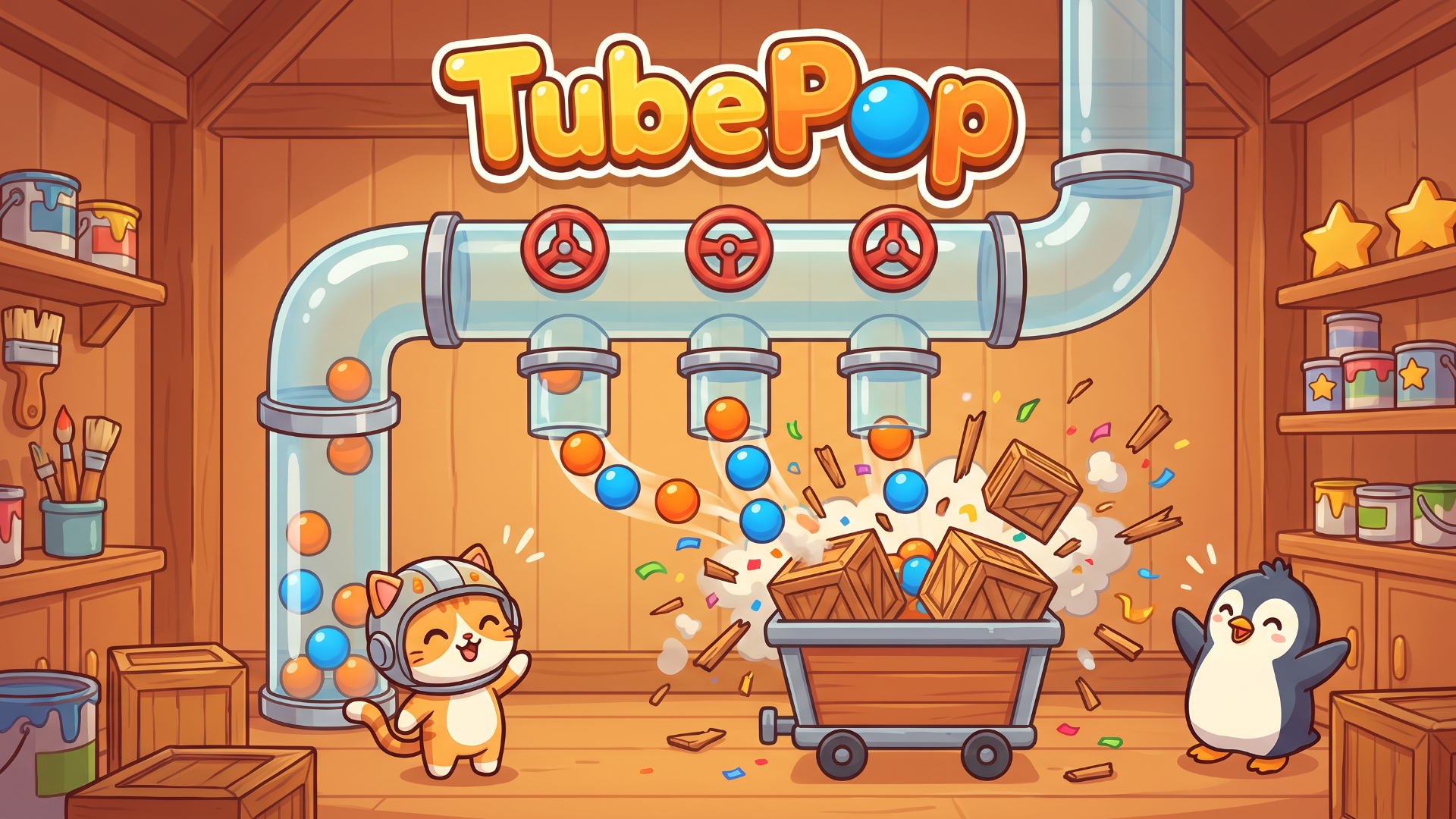 Arte da capa de TubePop