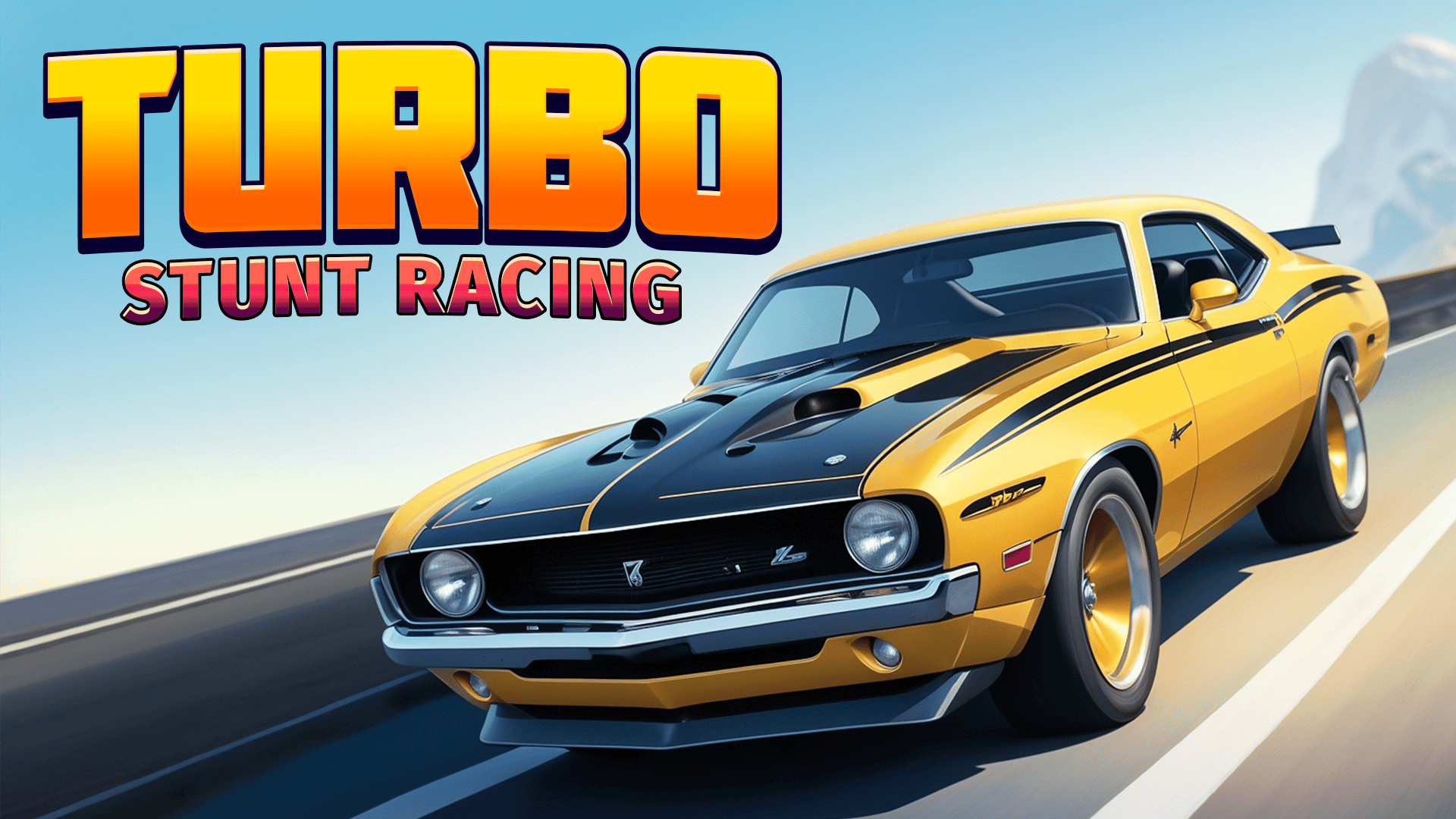 Turbo Stunt Racing kapak resmi