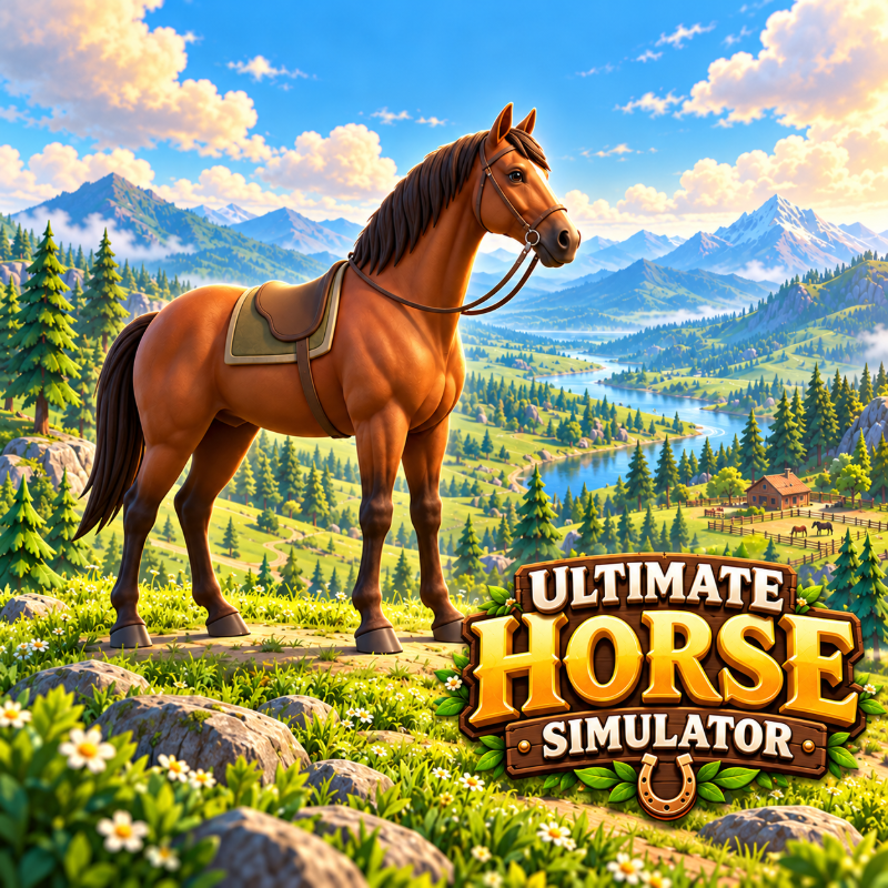 Ultimate Horse Simulator game thumbnail