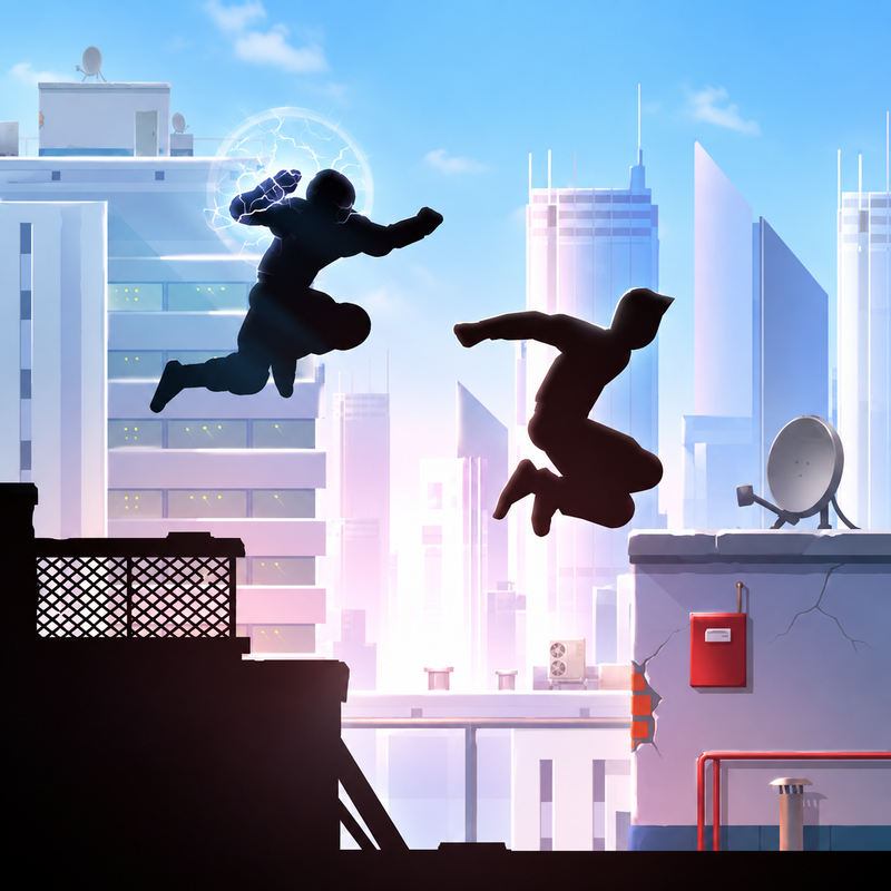 Vector Parkour Run