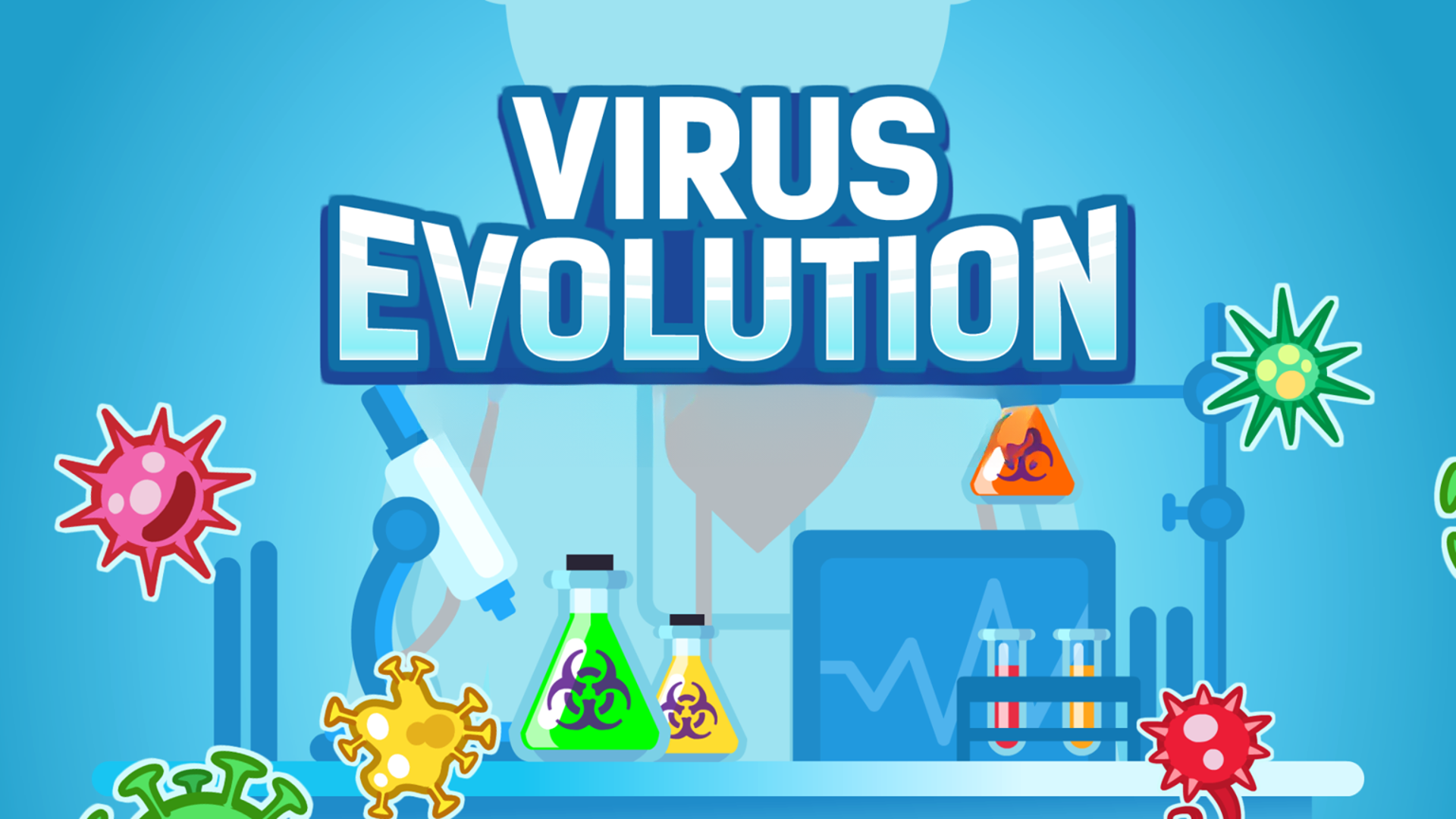 Arte da capa de Virus Evolution