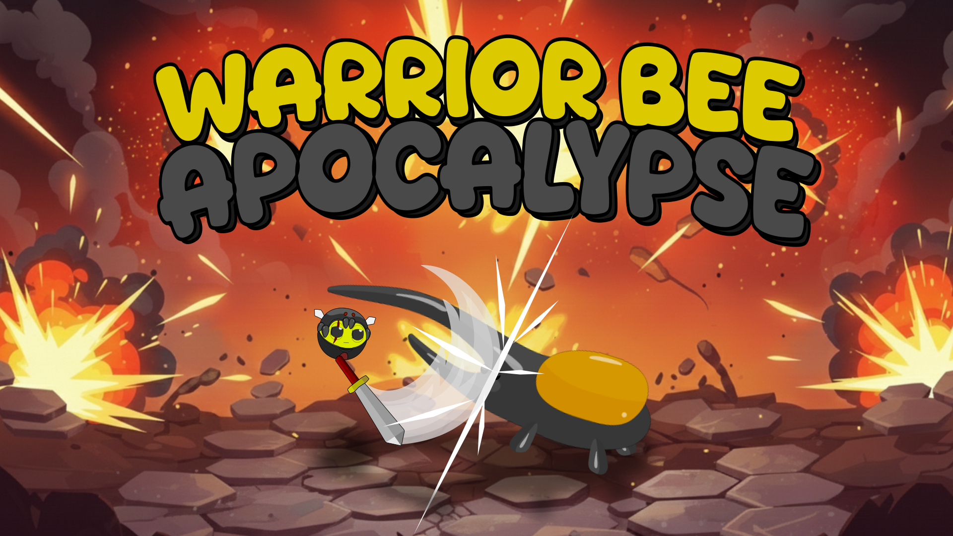 Okładka Warrior Bee Apocalypse