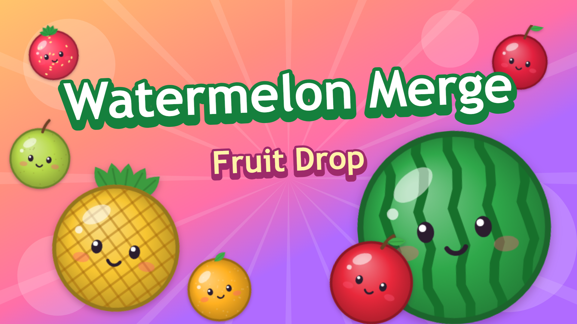 Watermelon Merge: Fruit Drop cover art