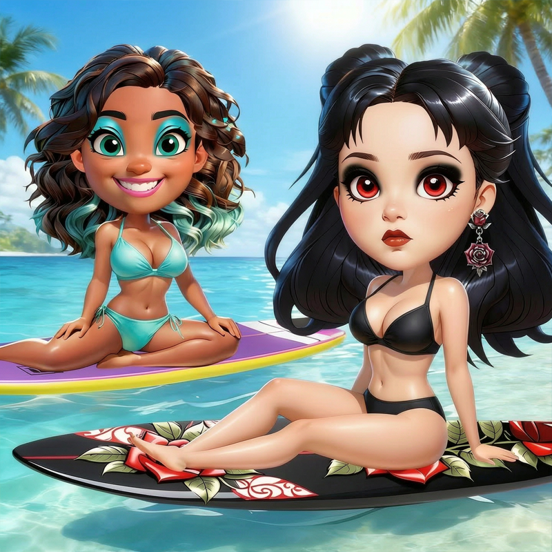 Wave Chic Ocean Fashion Frenzy