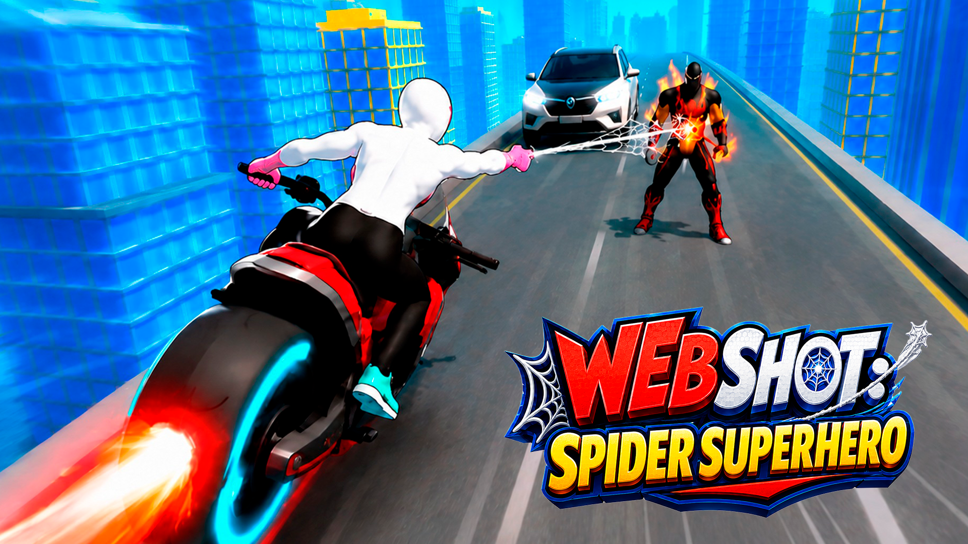 Web Shot: Spider Superhero