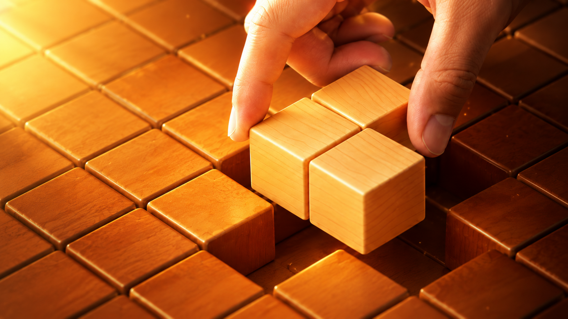 Wood Block Arcade kapak resmi