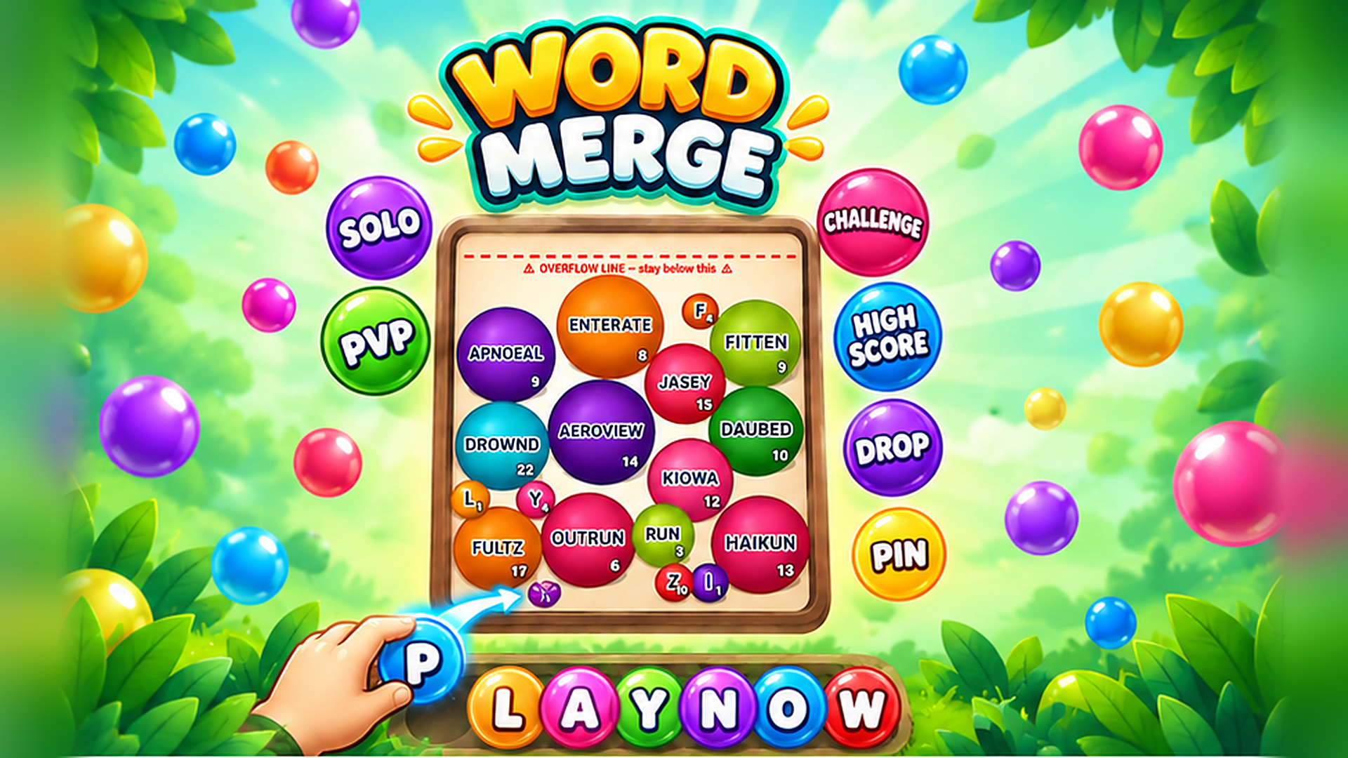Arte da capa de WORD MERGE