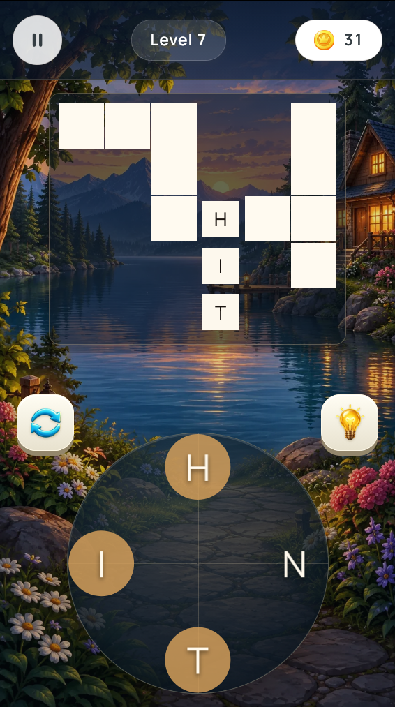 Words from Letters: Cozy Crosswords screenshot 3