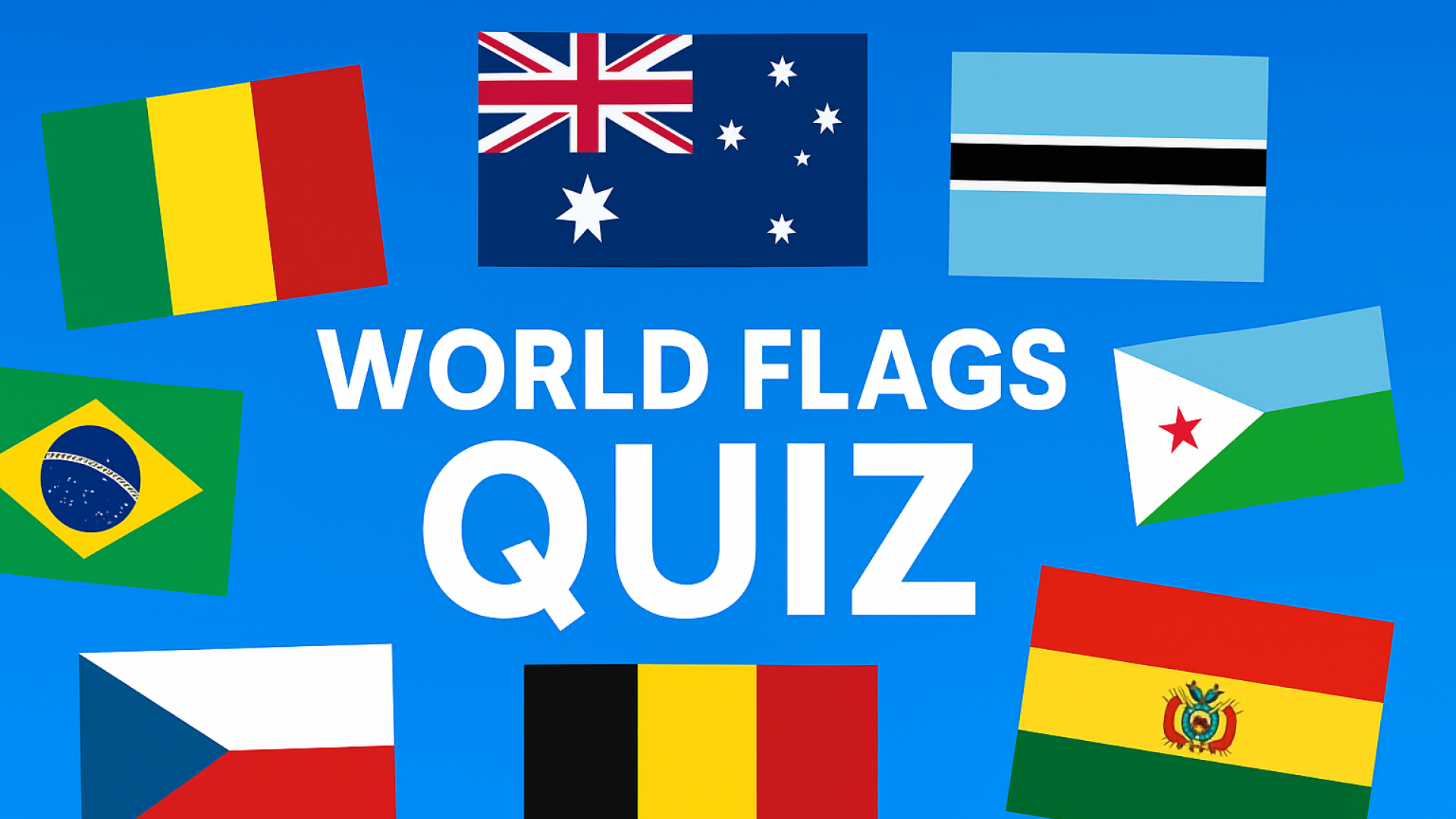 World Flags Quiz game artwork