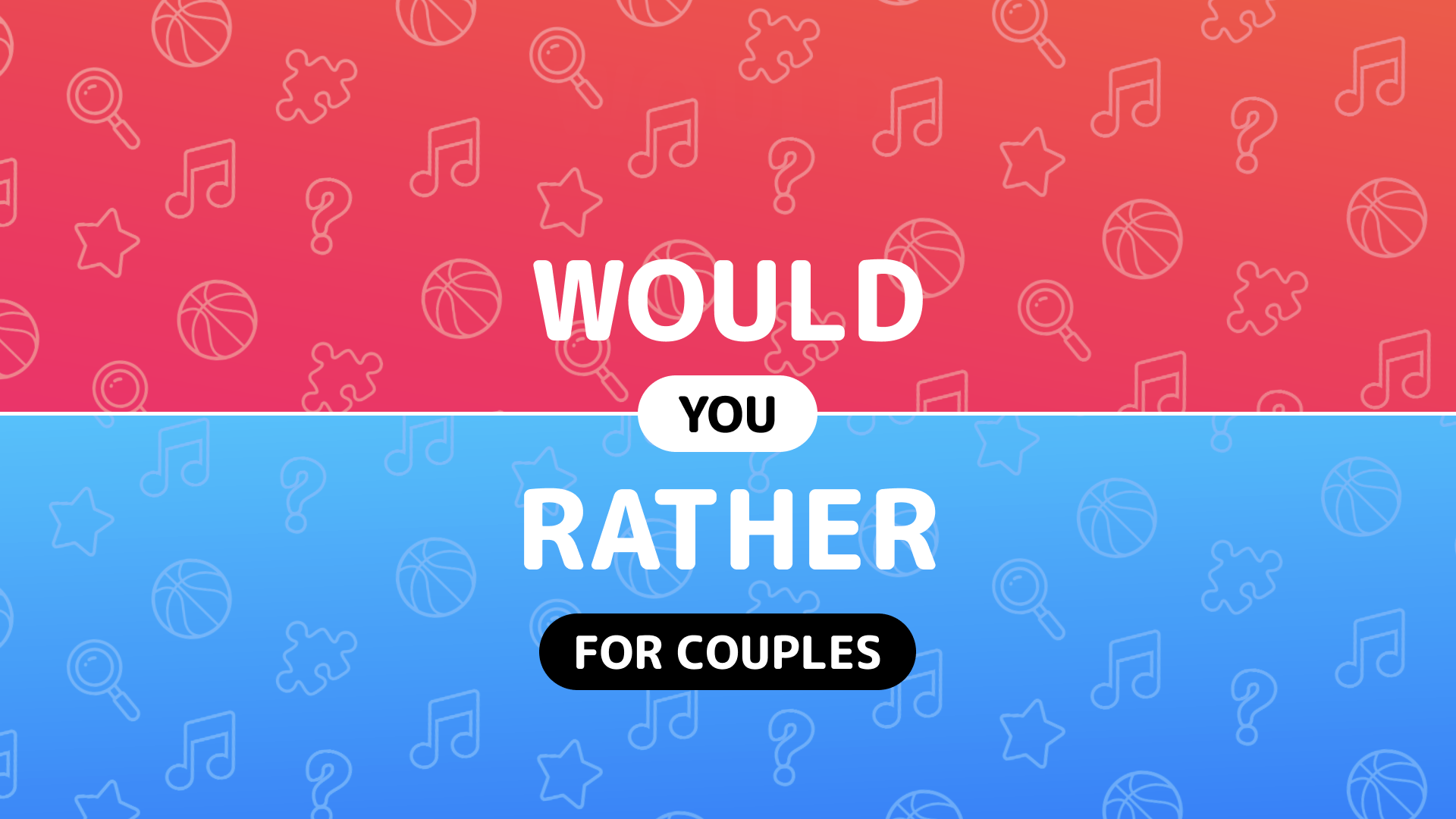 Copertina di Would you rather - Questions for couples