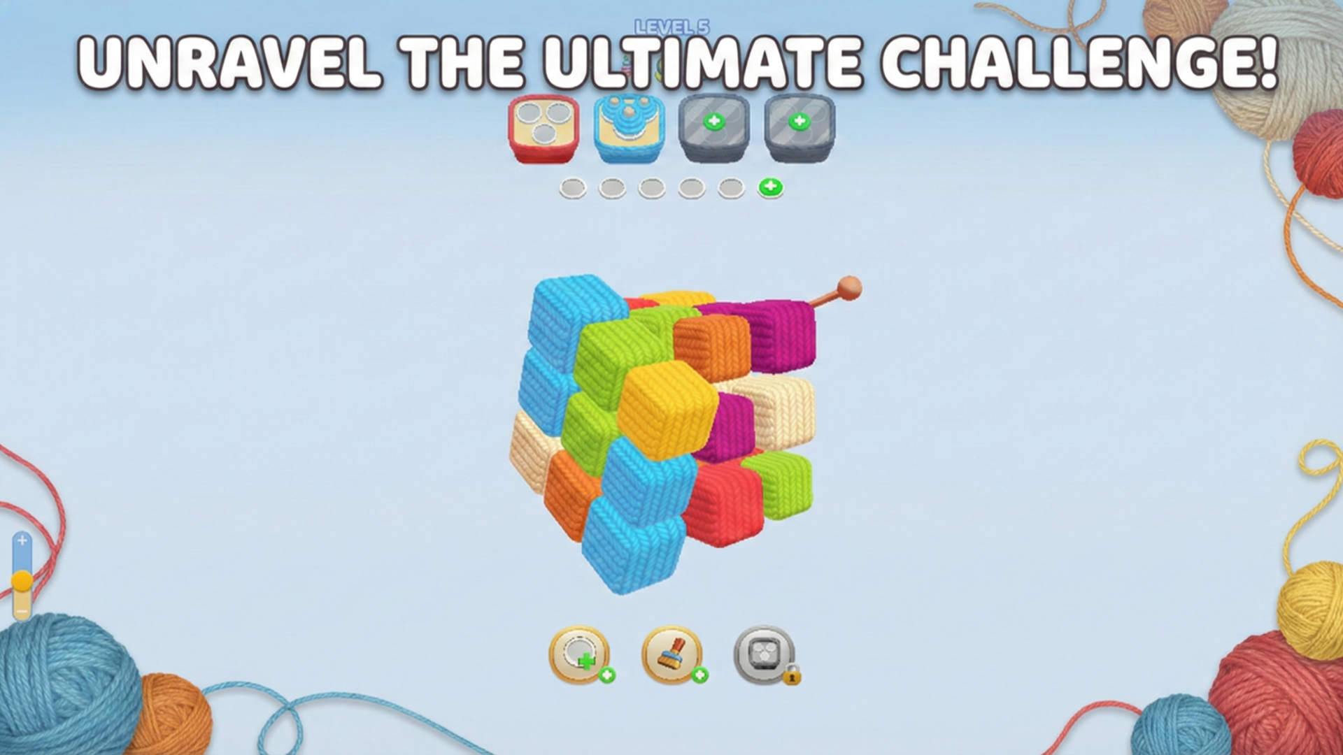 Yarn Fever! Unravel Puzzle screenshot 1