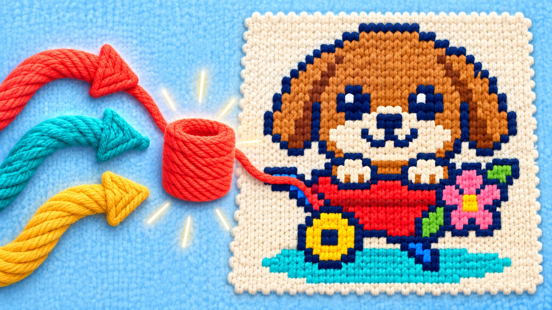 Yarn to Art: Arrow Puzzle cover art