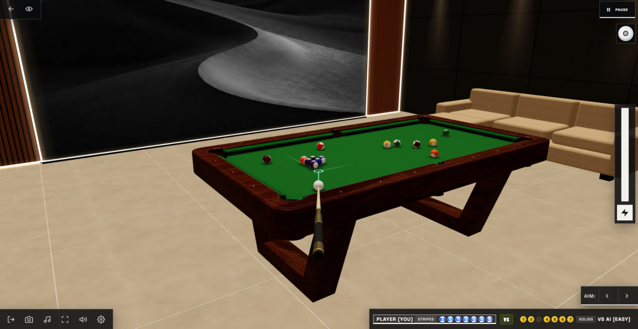 Your Billiards Eight Ball screenshot 1