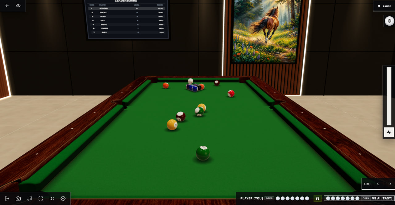 Your Billiards Eight Ball screenshot 2